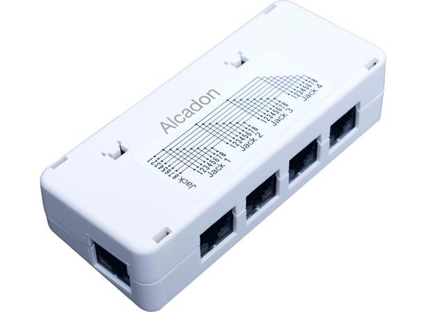 Splitter Tele parallell 4xRJ45 